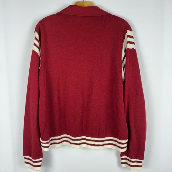 Retro Zip Up Track Style Jacket - Picture 3 of 4